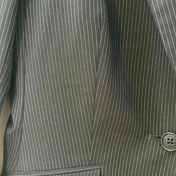 [4P]Brooks Brother Blue Pinstripe Wool  Blazer Jacket - Picture 5 of 15